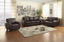Cargar imagen en el visor de la galería, Rubin Loveseat in Dark Brown