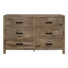 Load image into Gallery viewer, Mandan 6 Drawer Dresser in Weathered Pine 1910-5