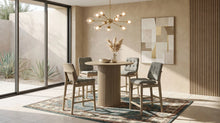 Load image into Gallery viewer, Redbridge Upholstered Dining Counter Chair of 2