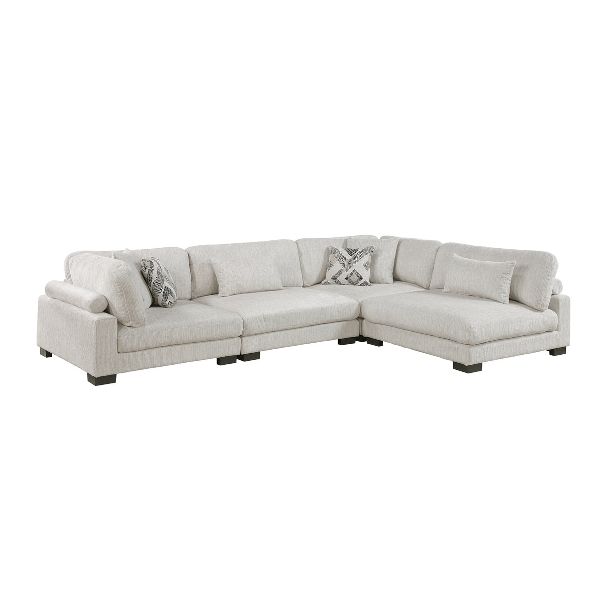 Tinley-(4)4-Piece Modular Sectional image
