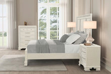 Cargar imagen en el visor de la galería, Stella Mia E.King &amp; Queen Bed White &amp; White