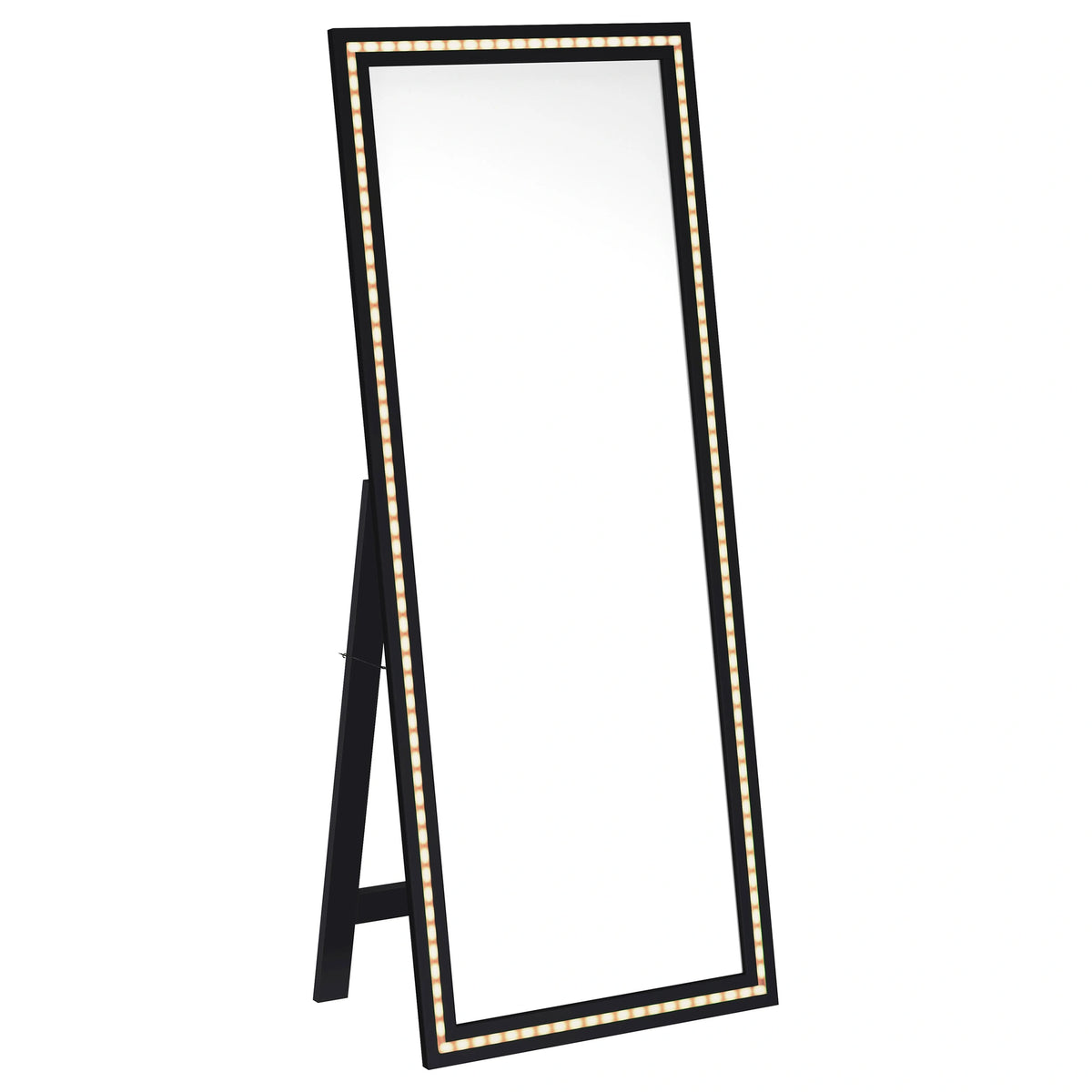 Windrose Standing Mirror with LED Lighting