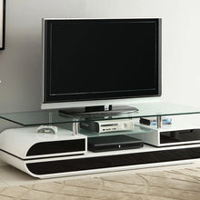 Load image into Gallery viewer, Evos Black/White 63" TV Console