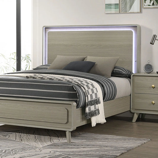 Rainier Queen Bedroom Set Gray