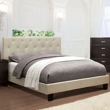 Cargar imagen en el visor de la galería, LEEROY Queen &amp; Twin Bed Ivory &amp; Gray