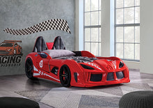 Cargar imagen en el visor de la galería, Trackster Bed White, Red,, Black, &amp; Blue