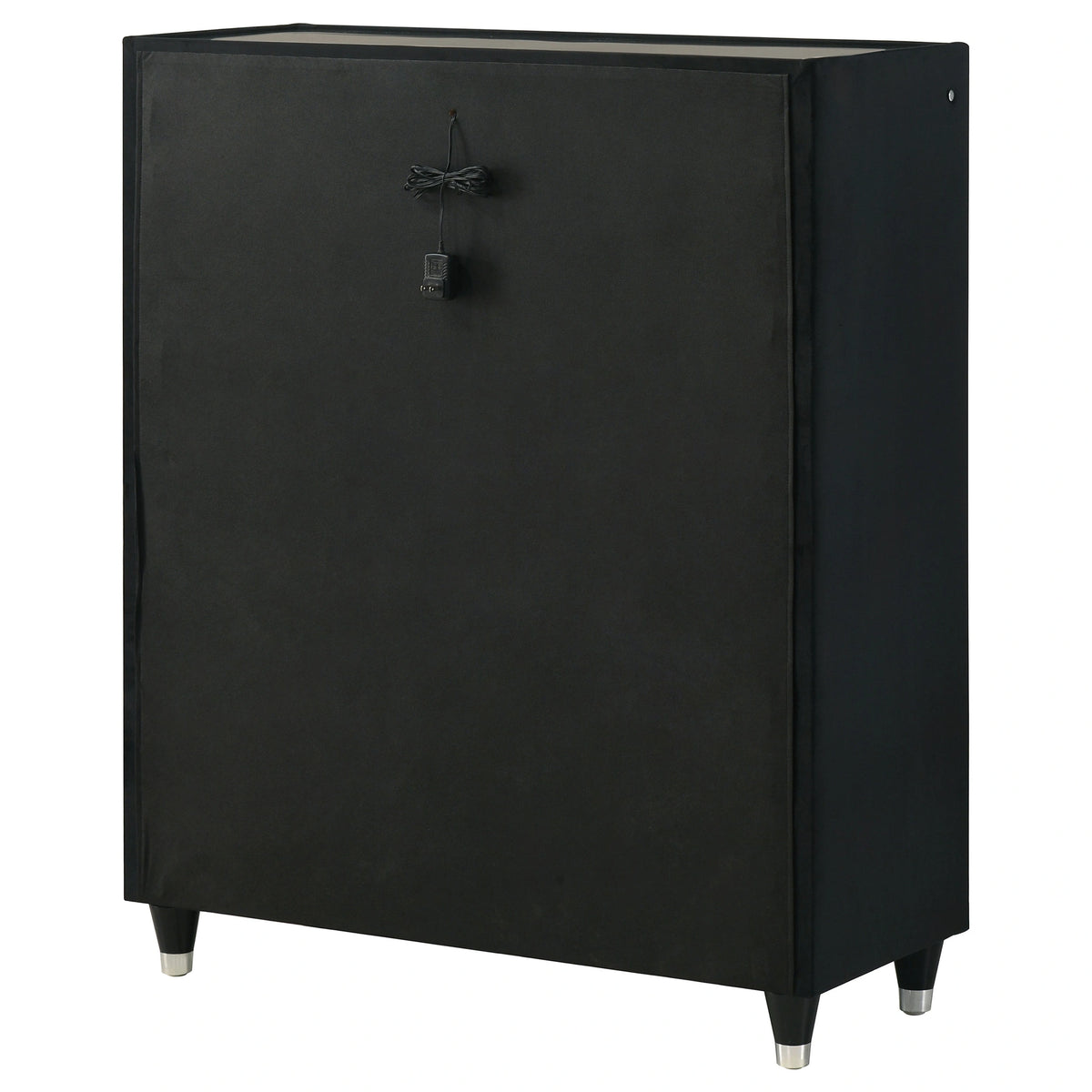 Ravenne Velvet Upholstered LED Chest