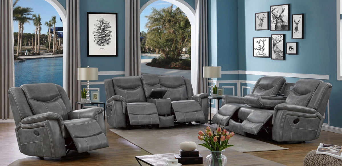 Conrad Reclining Glider Loveseat
