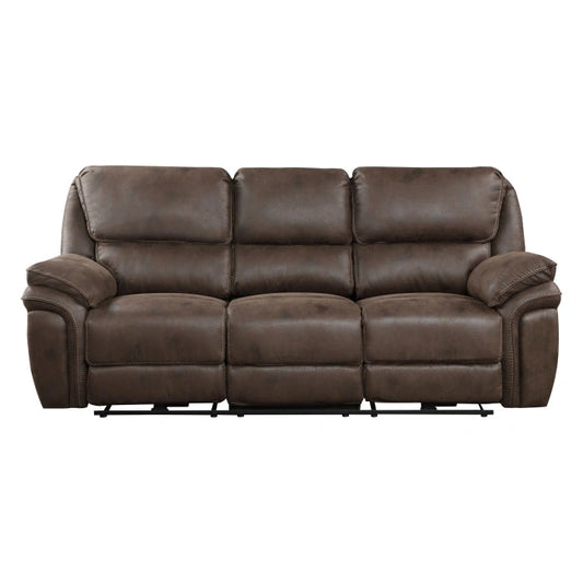 8517BRW-3PW - Power Double Reclining Sofa