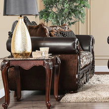 Cargar imagen en el visor de la galería, JAMAEL Brown/Espresso Love Seat