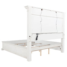 Cargar imagen en el visor de la galería, McKinney Panel Bed with LED Lighting