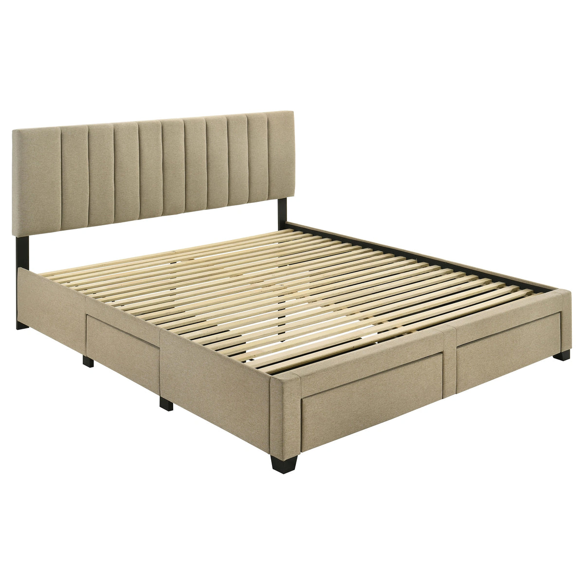 Wheatland Panel Platform Storage Bed
