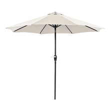 Cargar imagen en el visor de la galería, Soli 9' Outdoor Umbrella w/ Auto Tilt + 21" Round Base
