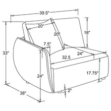 Cargar imagen en el visor de la galería, Elysia Upholstered Modular Chair