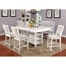Cargar imagen en el visor de la galería, Kaliyah Antique White Counter Ht. Chair (2/CTN)