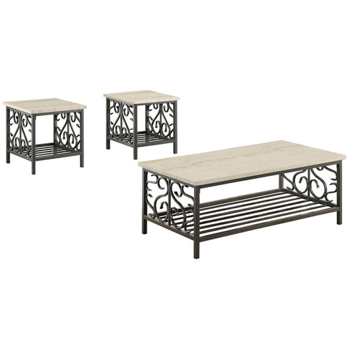 HE3580-31- Coffe Table 3pc Set