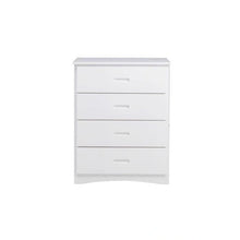 Cargar imagen en el visor de la galería, Galen 4 Drawer Chest in White B2053W-9