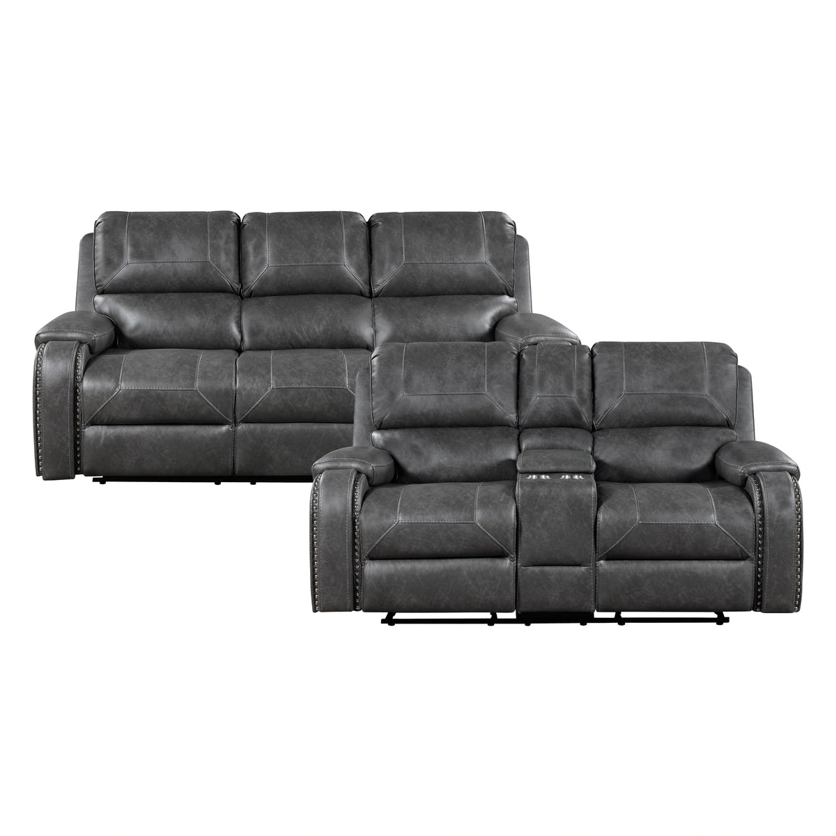 Newnan-2pc Set: Sofa, Love image