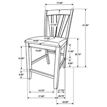 Load image into Gallery viewer, Canfield Counter Height Dining Set (Table and 4 Chair)