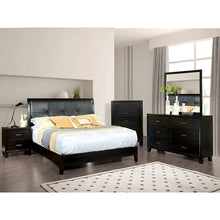 Load image into Gallery viewer, Enrico Full Queen Bed Brown, Black, &amp; Cherry