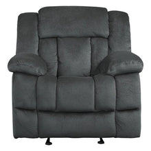 Cargar imagen en el visor de la galería, Laurelton Glider Reclining Chair in Charcoal 9636CC-1
