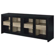 Load image into Gallery viewer, Denison Entertainment Center (TV Stand and 2 Media Tower)