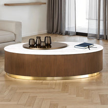 Cargar imagen en el visor de la galería, Virden Oval Cocktail Table