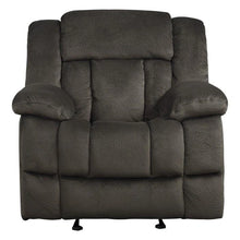 Load image into Gallery viewer, Laurelton Glider Reclining Chair in Chocolate 9636-1