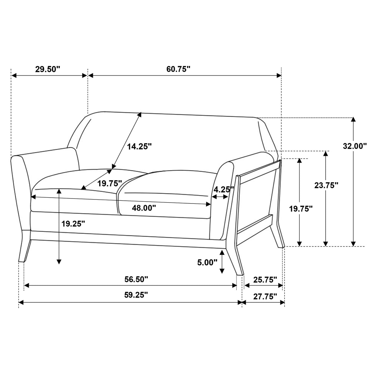 Vaughn Loveseat