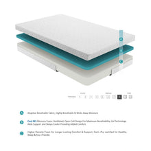 Load image into Gallery viewer, MT-G06F - 6" Full Gel-Infused Memory Foam Mattress