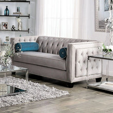 Cargar imagen en el visor de la galería, Silvan Gray Love Seat