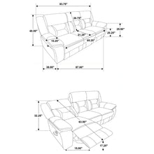 Cargar imagen en el visor de la galería, Greer Reclining Sofa
