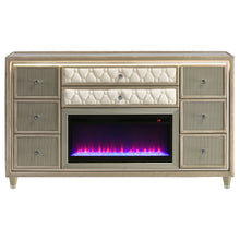 Load image into Gallery viewer, Lorient LED Dresser with Flame Visualizer