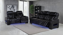 Cargar imagen en el visor de la galería, Zuma Dual Power Reclining Loveseat