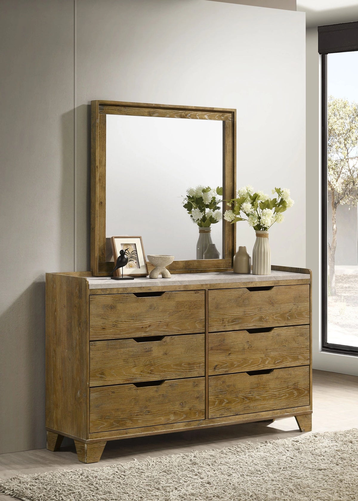 Henderson Dresser with Mirror