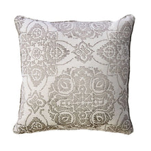 Cargar imagen en el visor de la galería, Joy Cream/Gray 20" X 20" Pillow, Cream &amp; Gray (2/CTN)