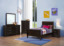 Cargar imagen en el visor de la galería, Louis Philippe Sleigh Panel Bed
