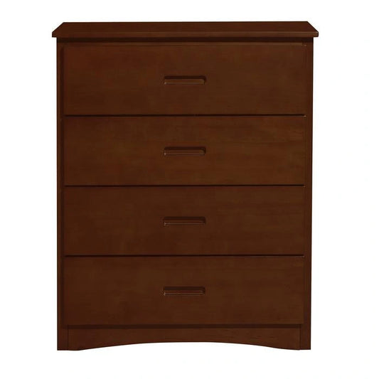 Rowe 4 Drawer Chest in Dark Cherry B2013DC-9