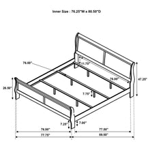 Cargar imagen en el visor de la galería, Louis Philippe Bedroom Set