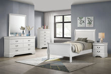 Cargar imagen en el visor de la galería, Louis Philippe Sleigh Panel Bed