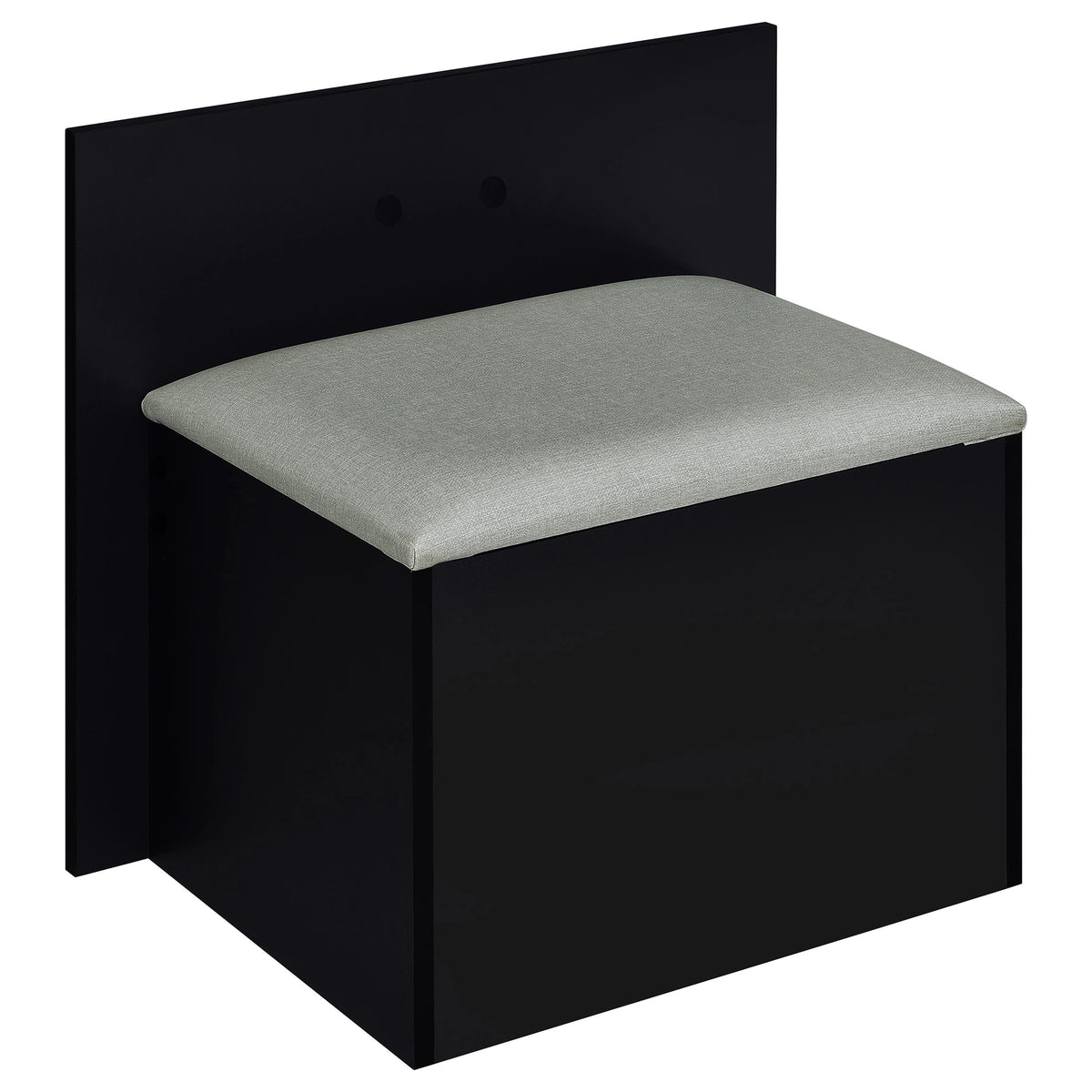 Flora Makeup Vanity Table with LED Mirror and Stool Set