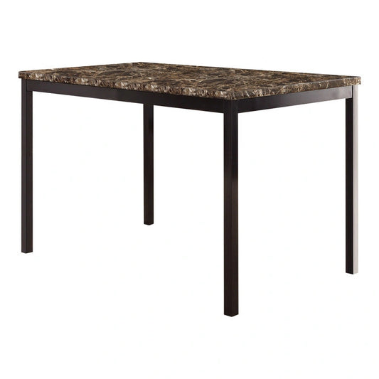 2601-48 - Dining Table, Faux Marble Top