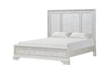 Cargar imagen en el visor de la galería, Stella Mia E.King &amp; Queen Bed White &amp; White