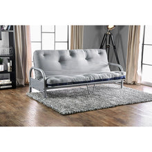 Cargar imagen en el visor de la galería, Aksel Black/Red Futon Mattress, Black, Red &amp; Gray