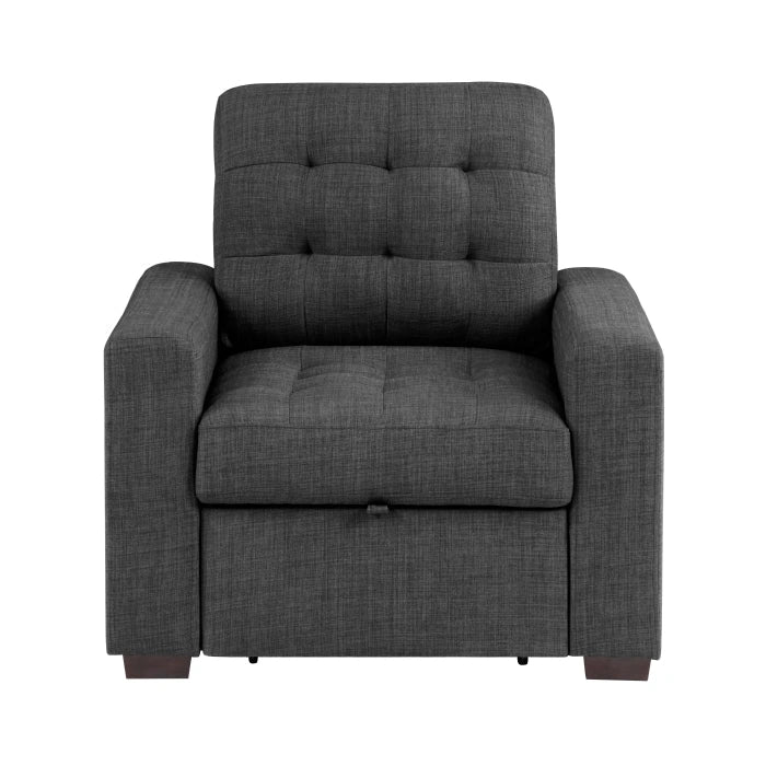 9916DG-1 - Chair with Pull-out Ottoman