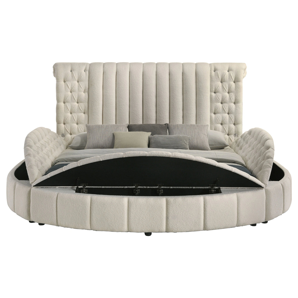 Sonya Panel Floor Storage Bed