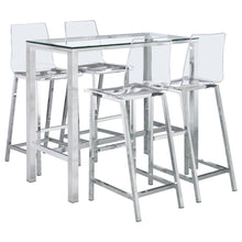 Cargar imagen en el visor de la galería, Tolbert Bar Table Set (Table and 4 Stool)