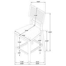 Load image into Gallery viewer, Kailani Counter Chair of 2