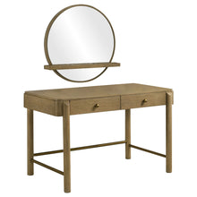 Load image into Gallery viewer, Arini Makeup Vanity Table with Wall Mirror Set