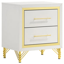 Cargar imagen en el visor de la galería, Lucia 5 Pc Bedroom Set (Queen Bed, Nightstand, Dresser, Mirror and Chest)